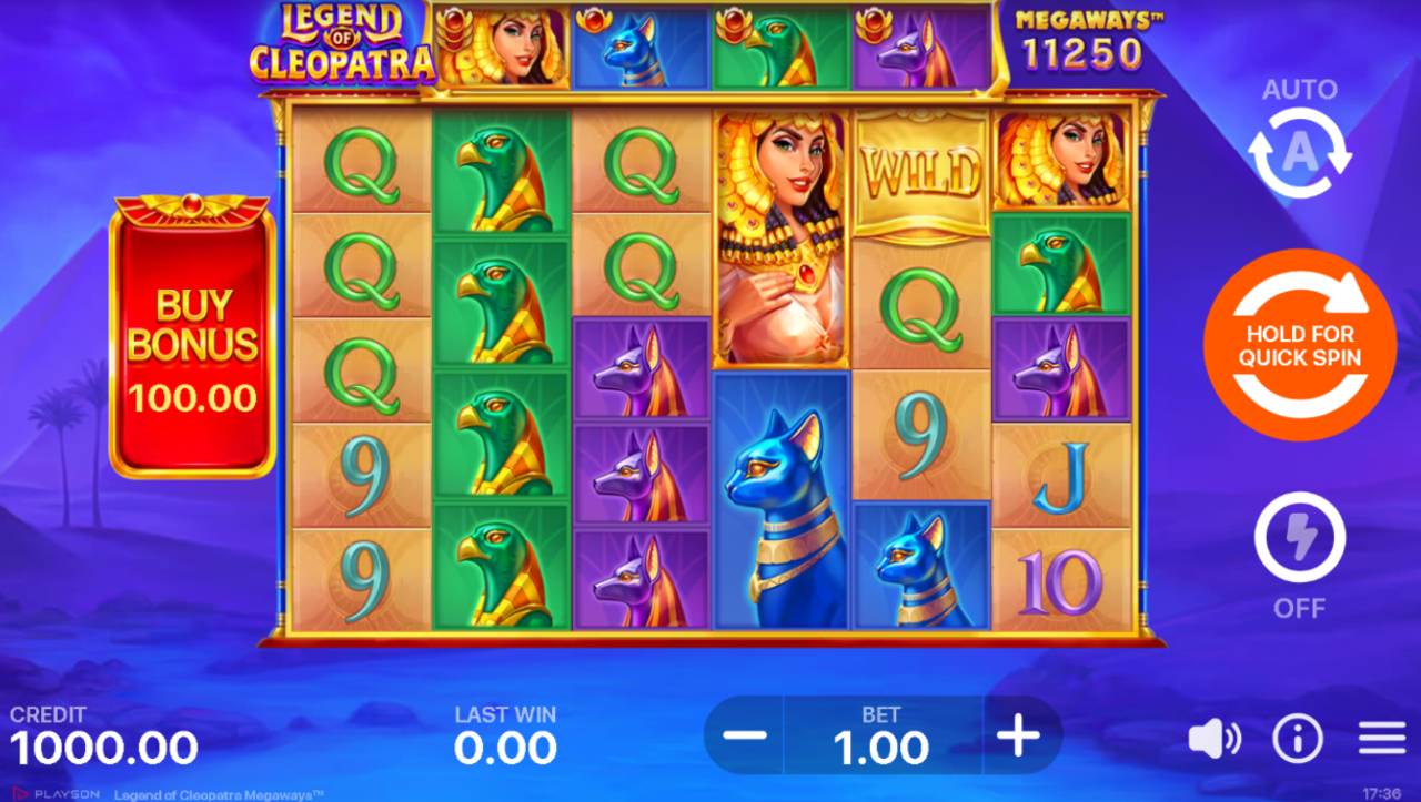 Legend Of Cleopatra Megaways (Playson) Image 2